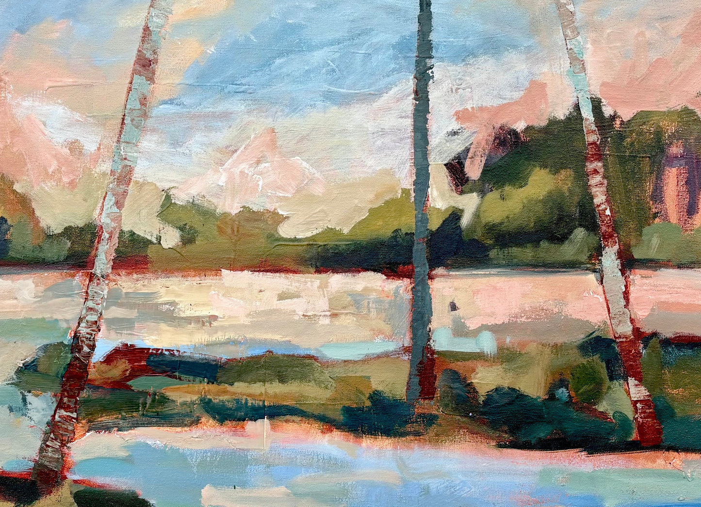 Calm Breaks Through Notecards